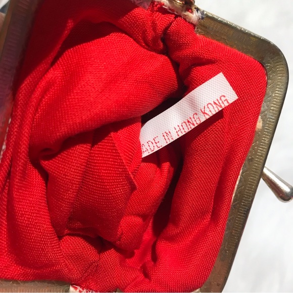 Vintage coin purse denim jean pocket clasp pouch - Picture 7 of 7